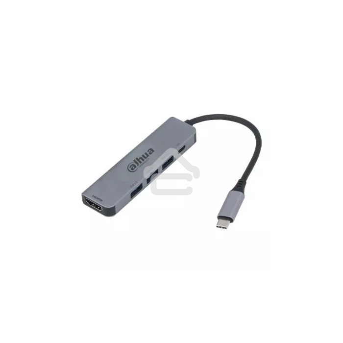 USB-концентратор Dahua 5 in 1 USB 3.1 Type-C to HDMI + USB 3.0 + PD Docking Station