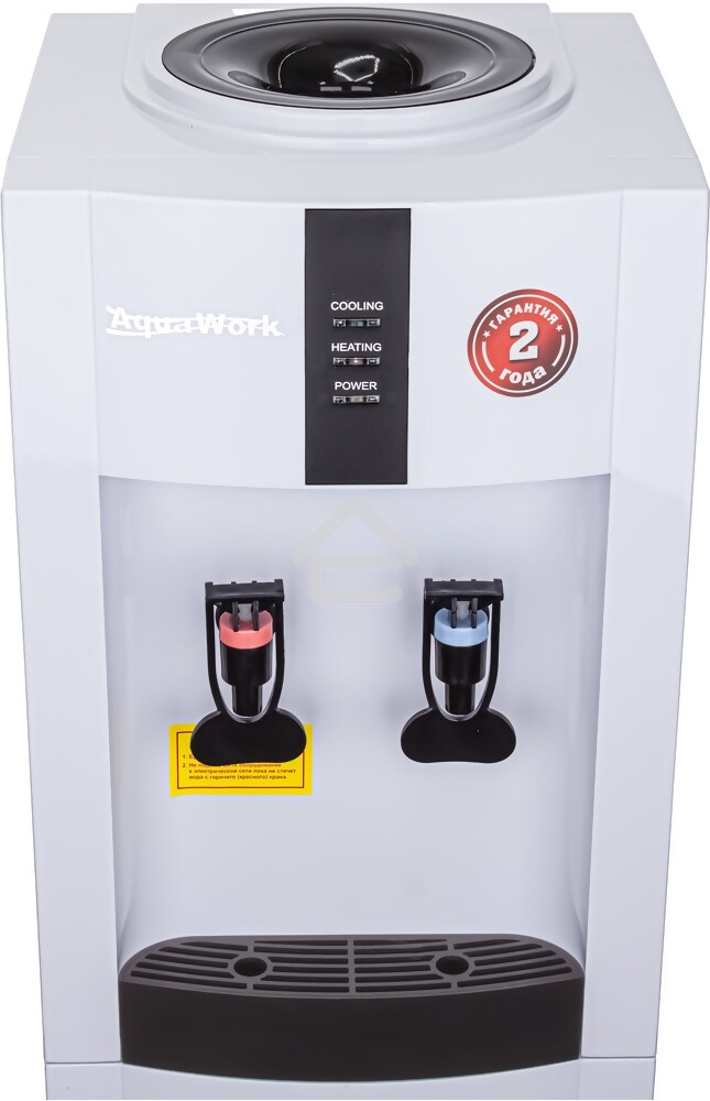 Кулер Aqua Work 16LR напольный компрессорный белый/черный