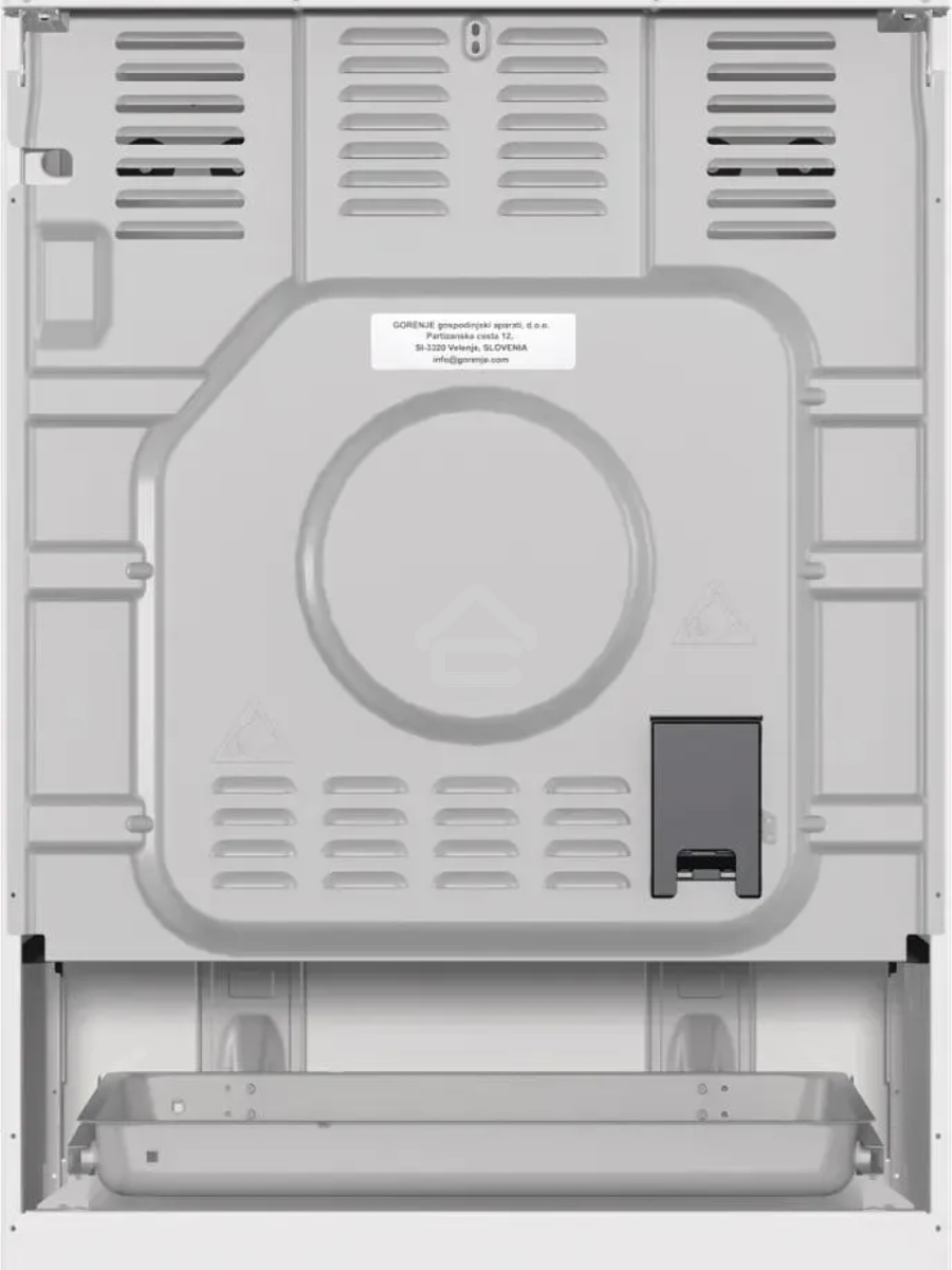 Плита комбинированная Gorenje GKS6C71WF белый, конфорок 4 газовых, духовка 71 л, 60 см x 85 см x 60 см