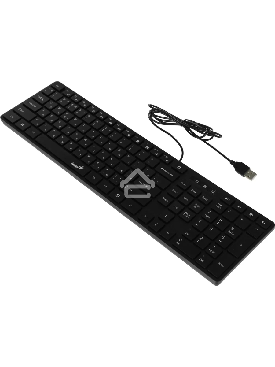 Клавиатура Genius SlimStar 126 проводная, USB, черный