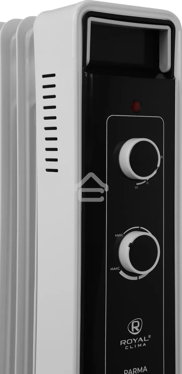 Радиатор масляный Royal Clima PARMA ROR-PR7-1500M 1500Вт белый/черный