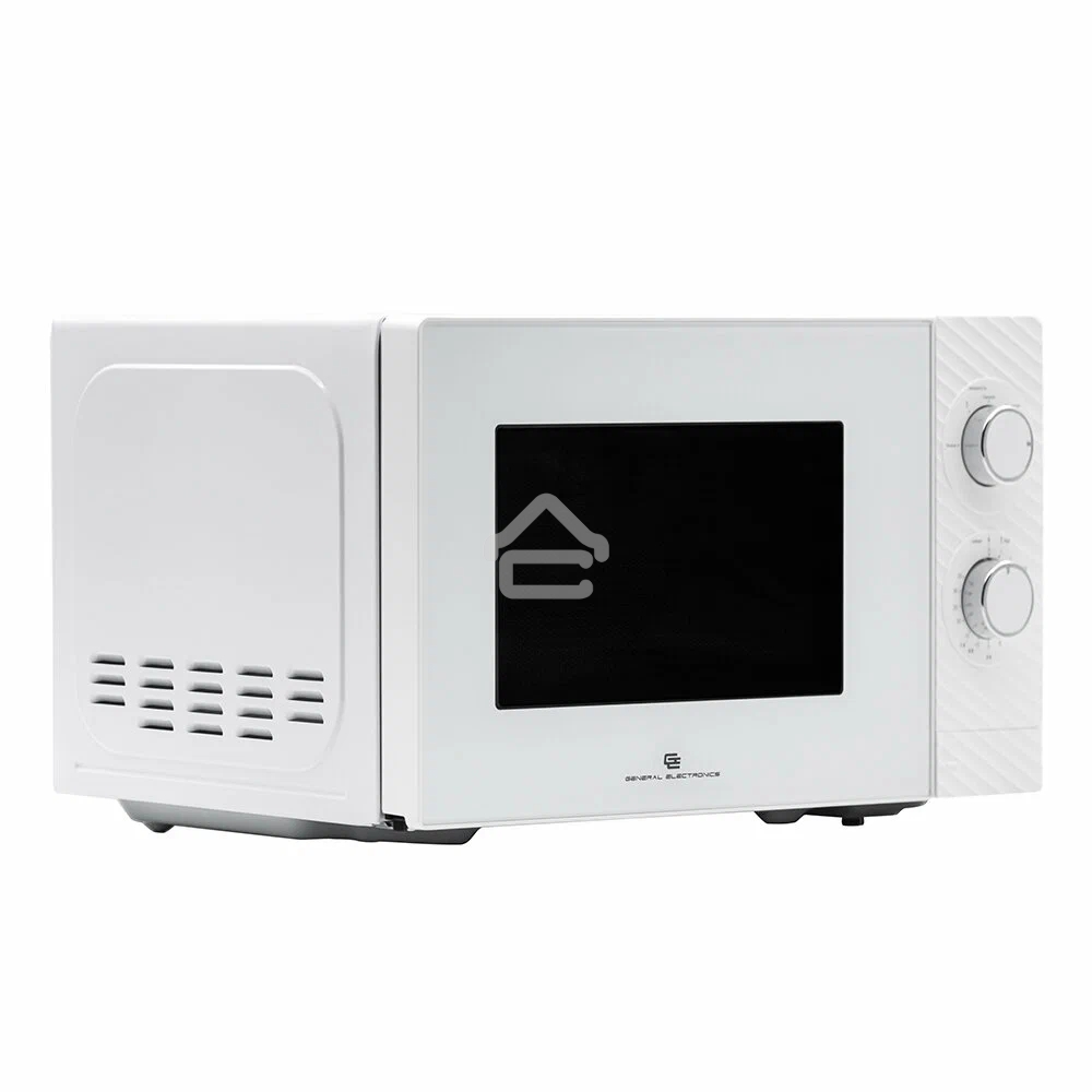 Микроволновая печь General Electronics 20L SOLO белая GE-MS120W 700W