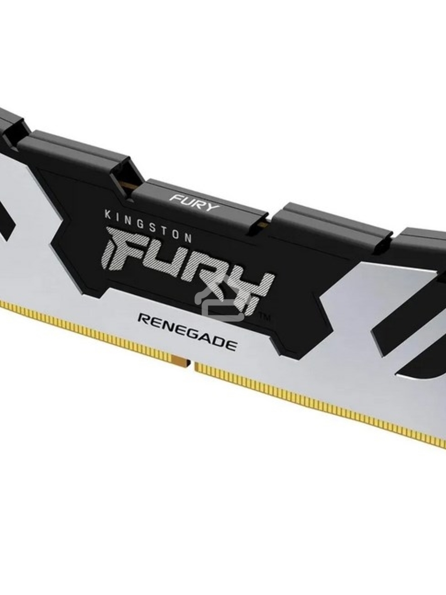 Оперативная память Kingston Fury Renegade Black, DDR5, 16GB, 7200MHz, CL38, DIMM, с радиатором, чёрный
