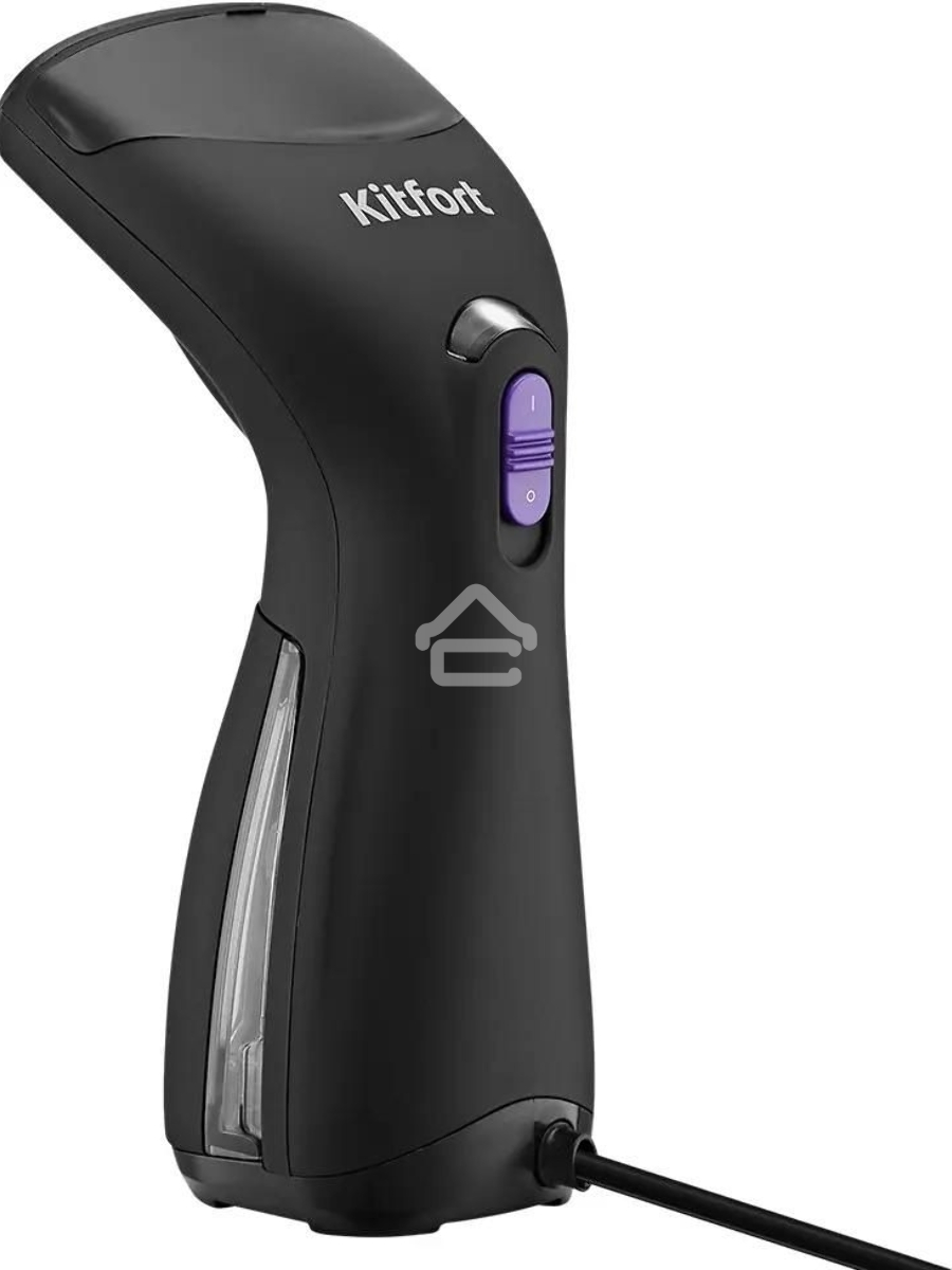 Отпариватель ручной Kitfort КТ-9199, 900Вт, черный/фиолетовый