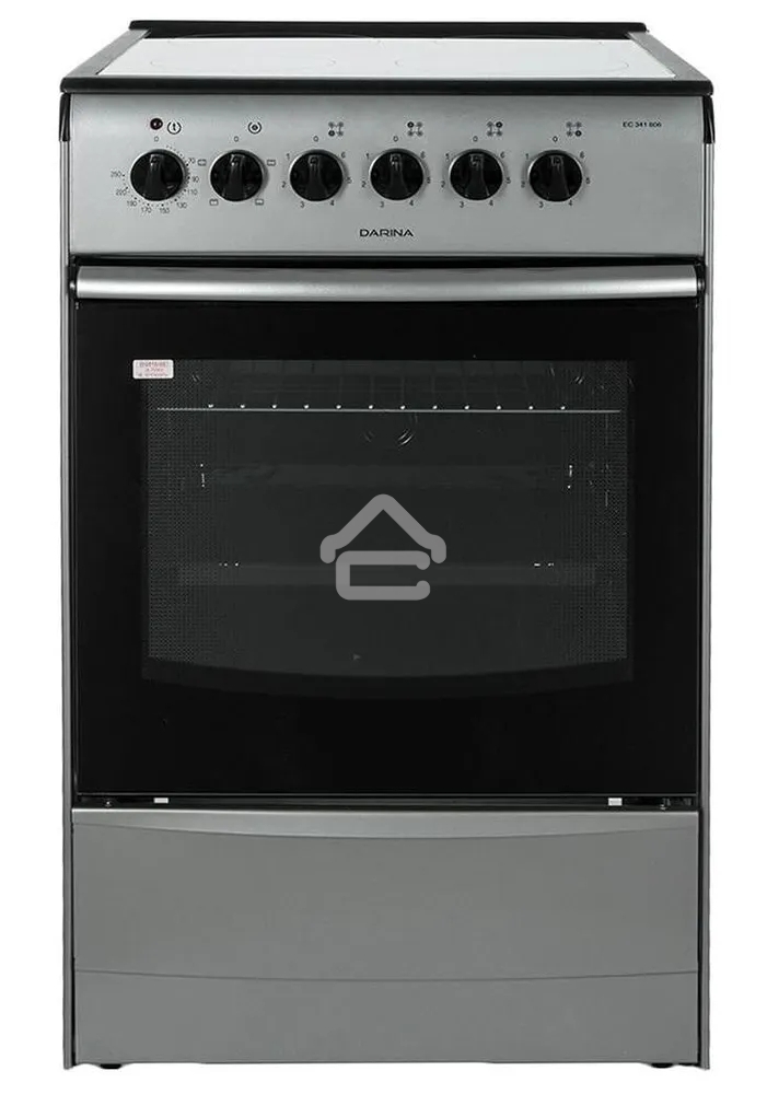 Плита электрическая Darina 1B EC 341 606 silver серебристый/черный, конфорок 4 шт, духовка 50 л, 50 см x 85 см x 56 см