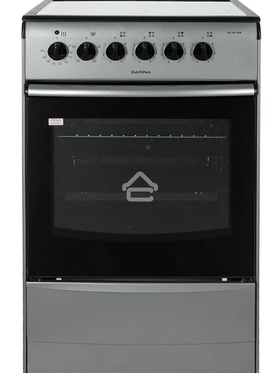 Плита электрическая Darina 1B EC 341 606 silver серебристый/черный, конфорок 4 шт, духовка 50 л, 50 см x 85 см x 56 см