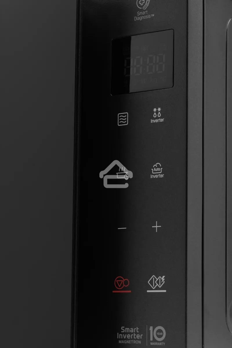 Микроволновая печь LG MW25R35GIS черный, 25 л, 1000 Вт, переключатели - сенсор