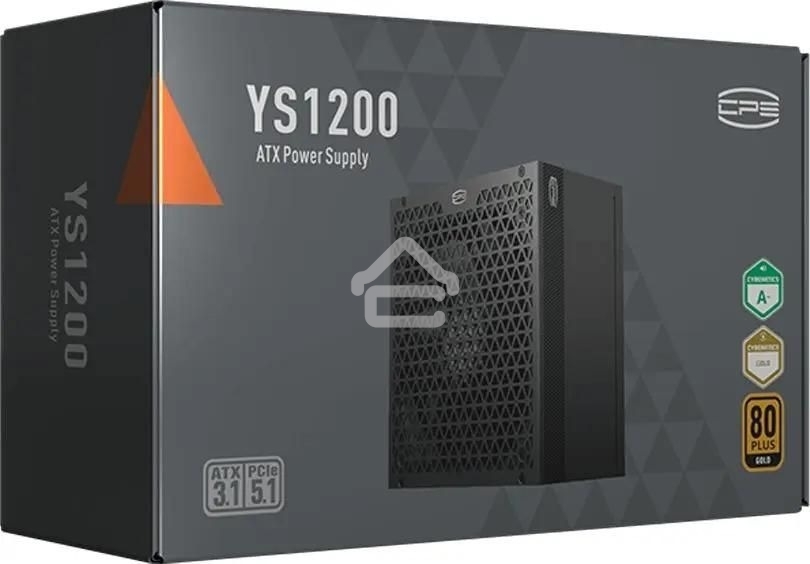 Блок питания PCCooler P5-YS1200-G1F черный 1200W 80 PLUS Gold, 135мм, модульный, черный