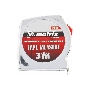 Рулетка Chrom, 3 м x 13 мм, хромированный корпус Matrix