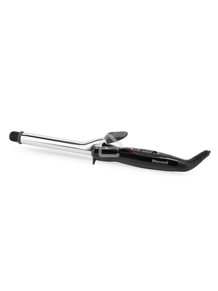 Выпрямитель волос Maxwell MW-2409(BK) электрические щипцы, максимальная температура нагрева 180 C, Диаметр 19 мм,