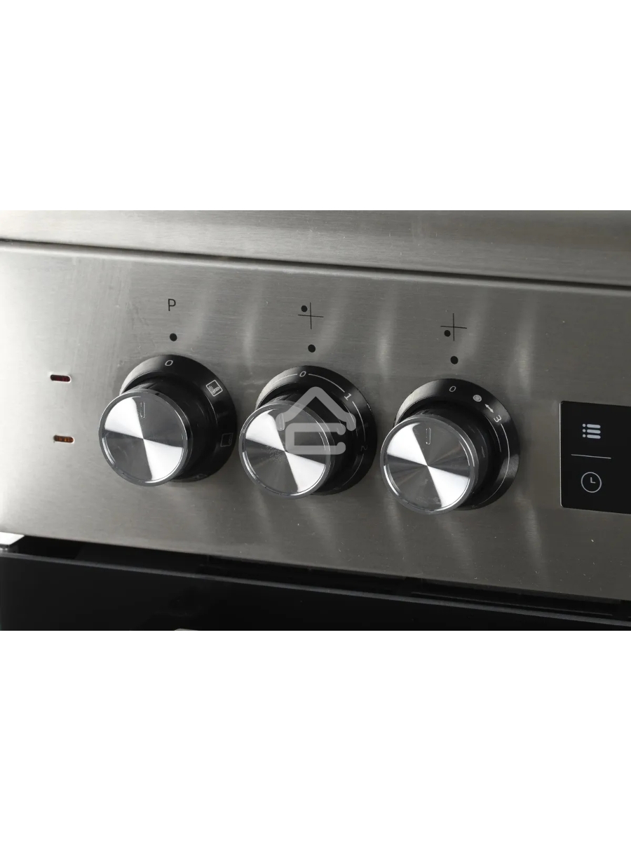 Плита электрическая Beko FSE67310GX черный, конфорок 4 шт, духовка 66 л, 60 см x 85 см x 60 см