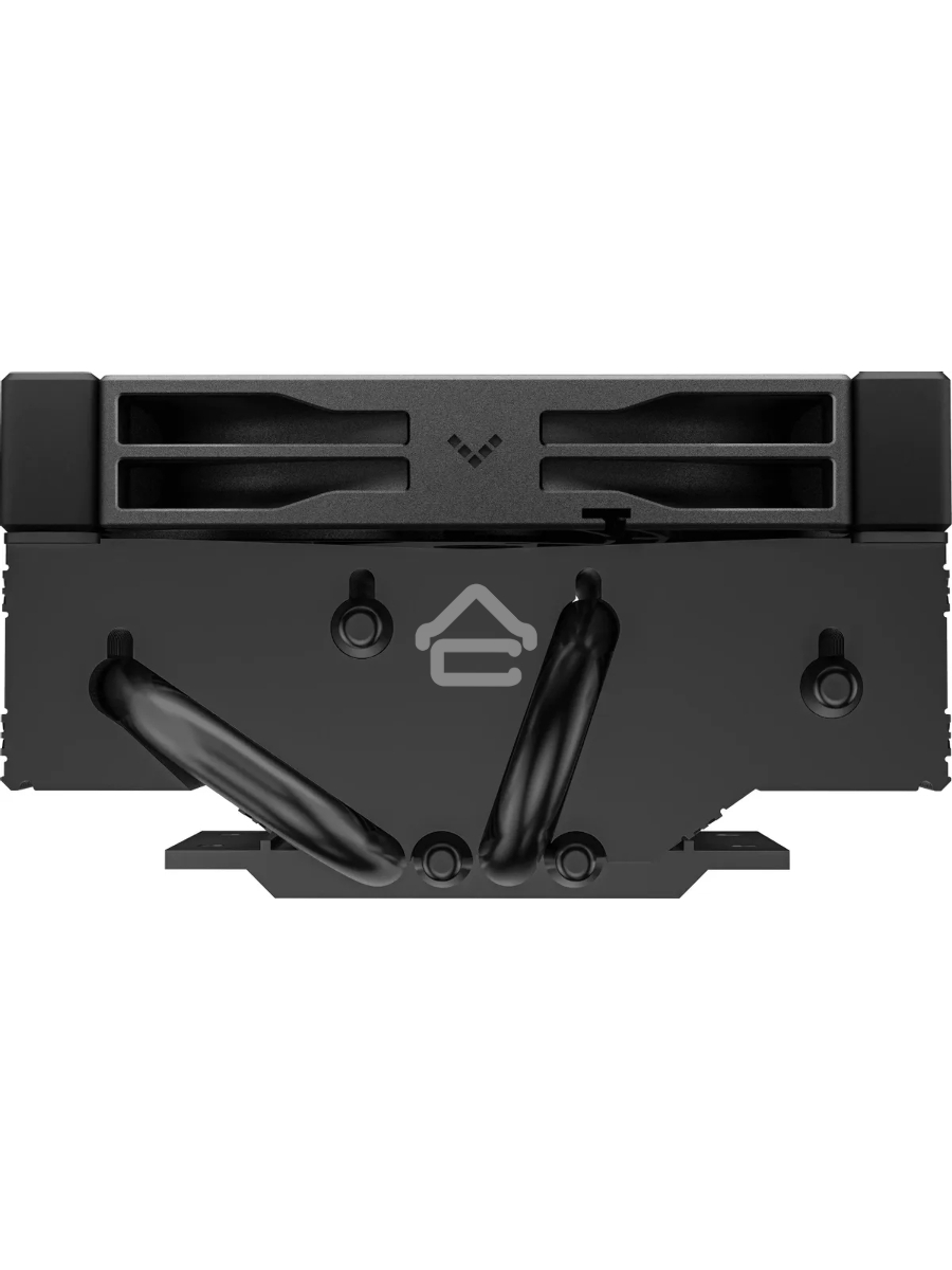 Кулер для процессора DEEPCOOL AN400 черный, 92 мм, алюминий/медь, 2950 об/мин, 23.2 дБ, 4 pin, 150 Вт, 52.5 мм