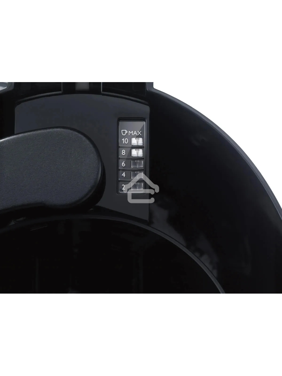 Кофеварка капельная Philips HD7462/20 черный/серебристый, исп. кофе - молотый, 1.2 л, 1000 Вт