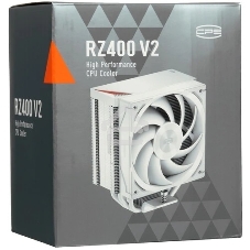 Устройство охлаждения (кулер) PcCooler RZ400 V2 белый 120мм алюминий+медь 2200rpm 32db 4-pin 240W 155мм