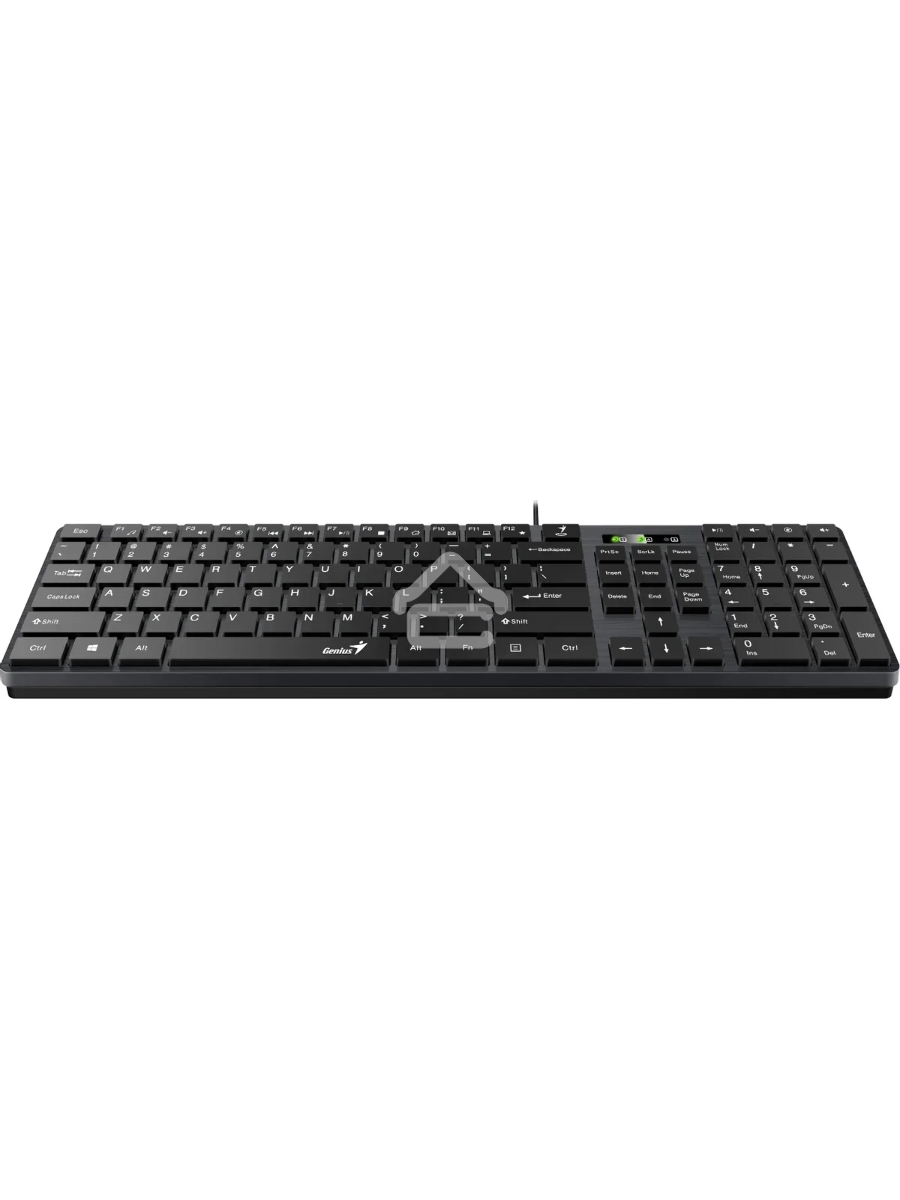 Клавиатура Genius SlimStar 126 проводная, USB, черный