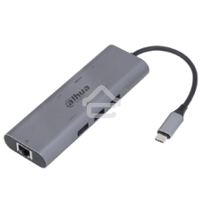 USB-концентратор Dahua 8 in 1 USB 3.1 Type-C to USB 3.0 + HDMI + RJ45 + SD/TF + PD Docking Station