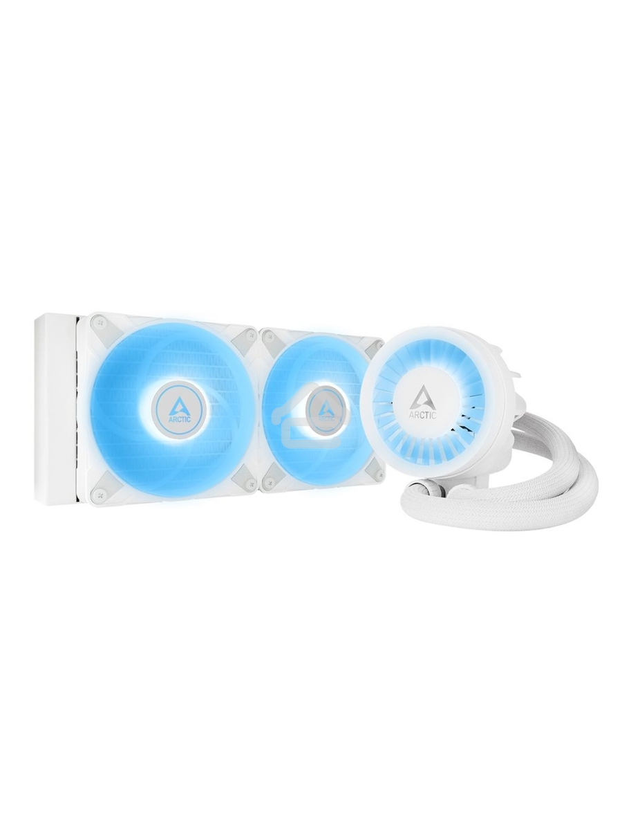 Жидкостная система охлаждения Arctic Liquid Freezer III 240 A-RGB белый, 120 мм, алюминий, 2800 об/мин, 25 дБ, 4 pin, 250 Вт
