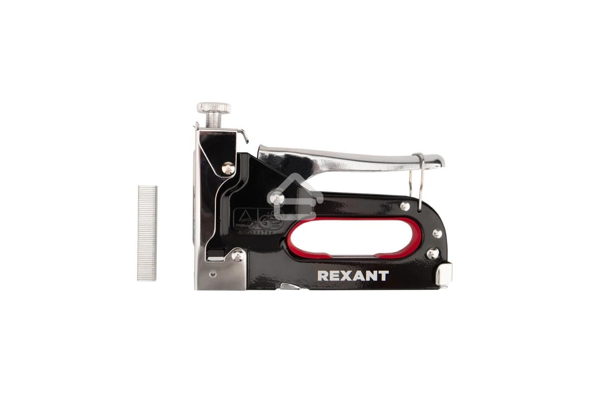 Степлер мебельный Rexant металлический со вставками 3 в 1