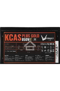 Блок питания Aerocool / Formula KCAS PLUS 850G AC ATX 850W GOLD 80 PLUS gold (20+4pin) APFC 120mm fan color LED 8xSATA RTL
