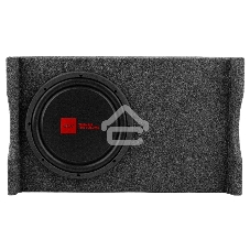 Сабвуфер автомобильный ACV CRAFT FS12A активный/корпусной плоский/2000Вт/30см/SPL-109дБ/темно-серый