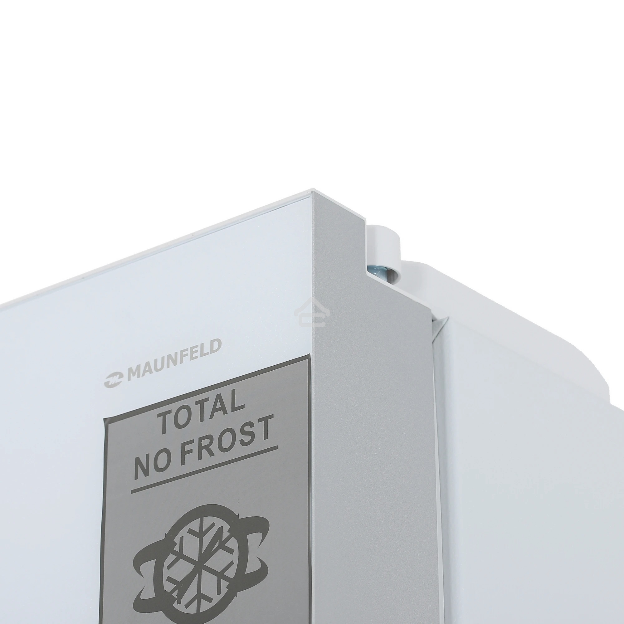 Холодильник Maunfeld MFF177NFW белый глянец двухкамерный 263/170л морозилка сбоку, No Frost, Side by Side