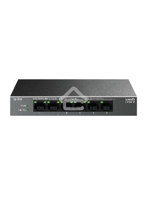 Настольный коммутатор TP-Link LS106LP с 6 портами 10/100 Мбит/с (4 порта PoE)