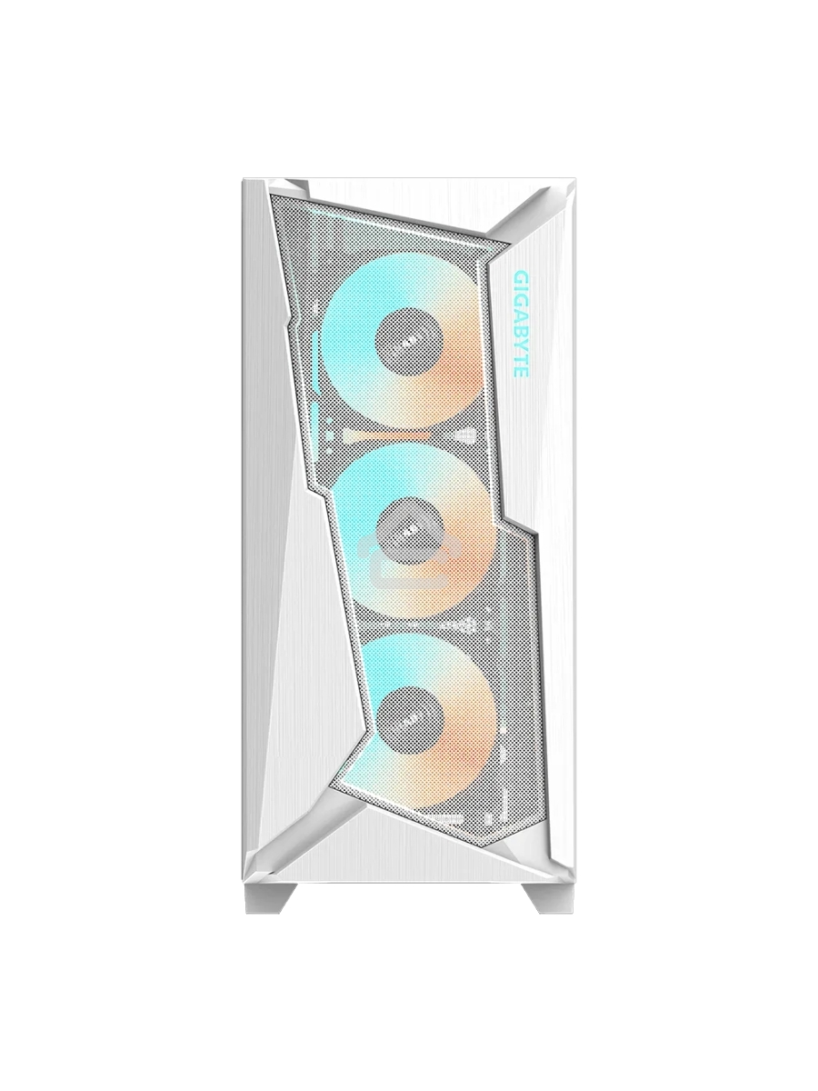 Корпус Gigabyte C301 Glass White MidTower, ATX, USB-C x1, USB3.0 x2, Audio I/O, GPU:400mm, Black, TG