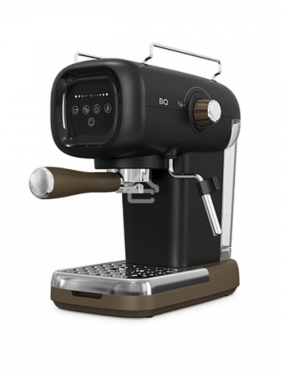 Кофеварка эспрессо BQ CM2005 черный, исп. кофе - молотый, 0.6 л, 1100 Вт, 20 Бар.