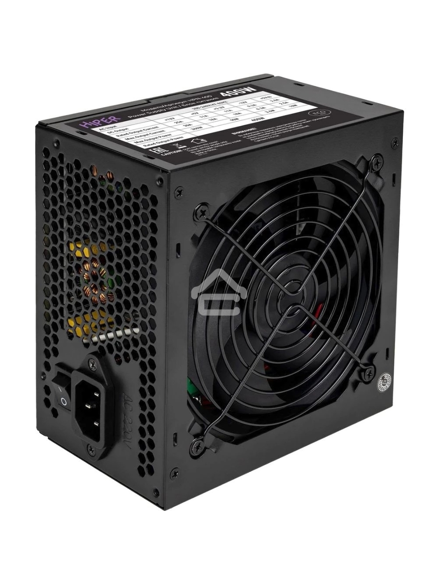 Блок питания HIPER ECO HPN-400, 400Вт, 120мм, черный