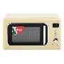 Микроволновая печь HARPER HMW-20ST04 CREAMY бежевый, 20 л, 700 Вт, переключатели - кнопки/поворотный механизм
