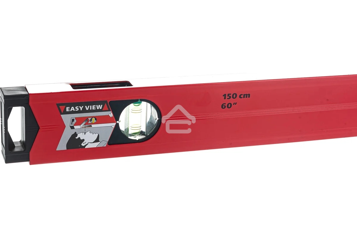 Уровень Matrix алюминиевый магнитный, 1500 мм, фрезерованный, 3 глазка, усиленный