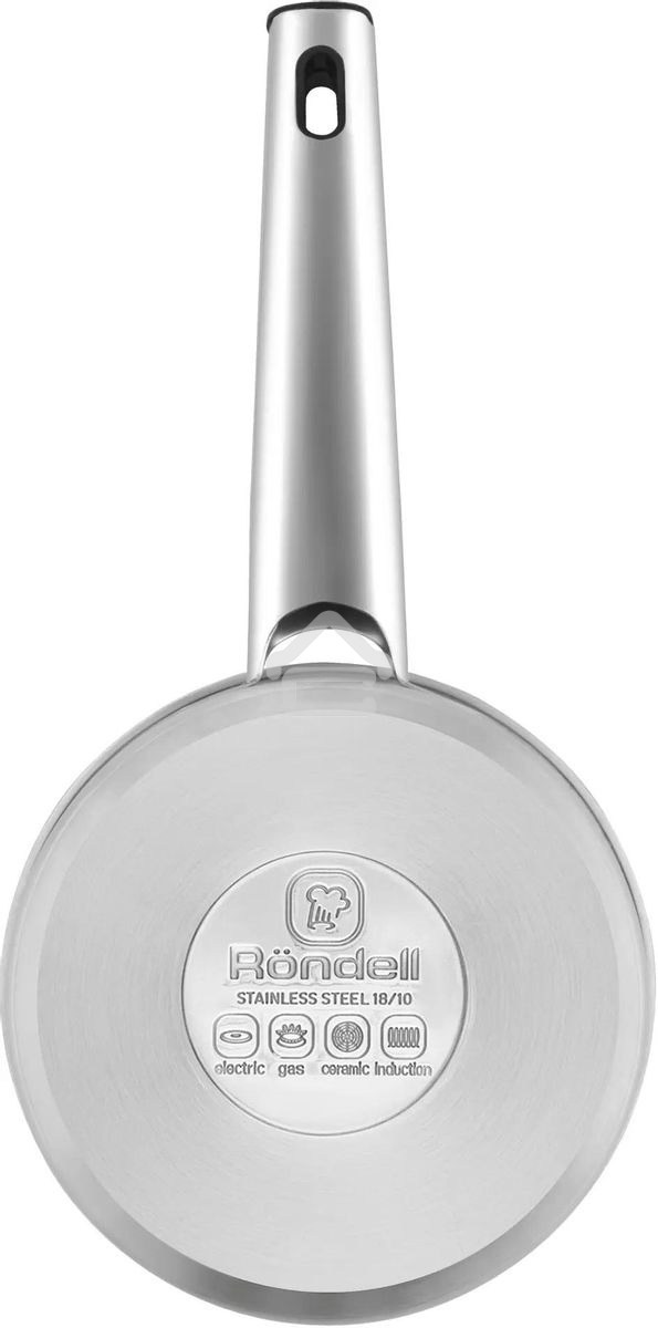 Ковш Rondell Modern RDS-1745, 0.9 л, с крышкой, сталь