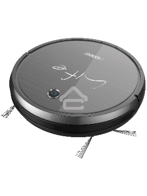 Робот-пылесос Pioneer VC705R черный, 2500 мАч Li-Ion, уборка сухая/влажная, пылесборник контейнер 0.5 л