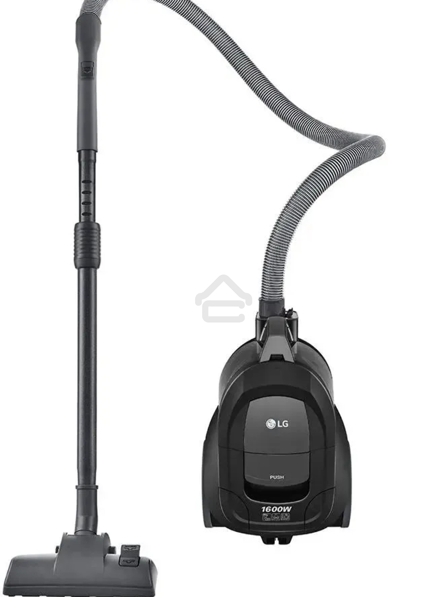 Пылесос LG VC5316NNTS серебристый/черный, 330/1600 Вт, уборка сухая, пылесборник контейнер 1.3 л