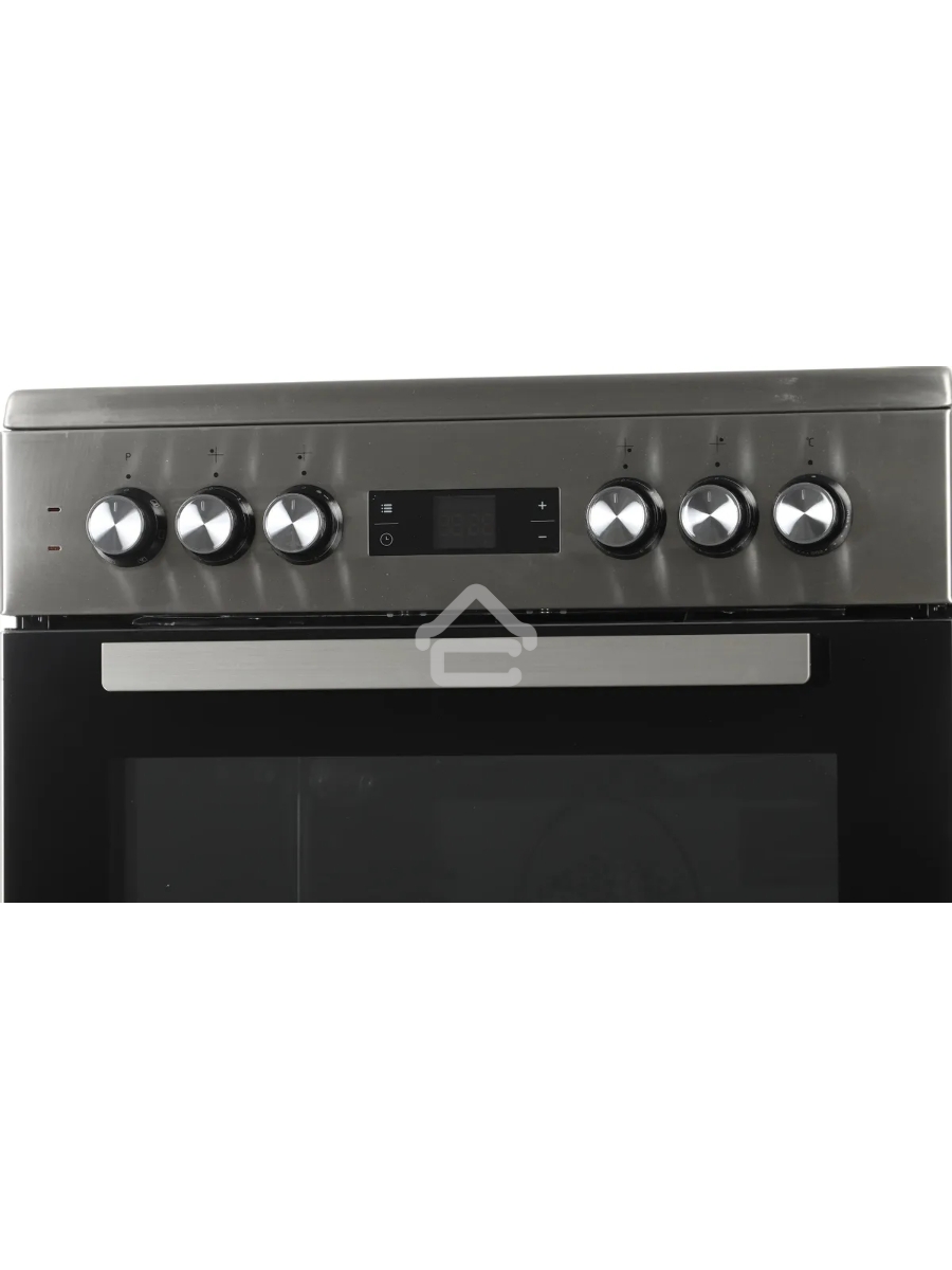 Плита электрическая Beko FSE67310GX черный, конфорок 4 шт, духовка 66 л, 60 см x 85 см x 60 см