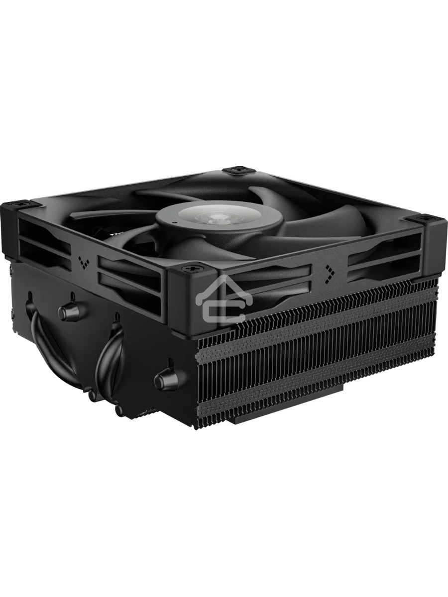 Кулер для процессора DEEPCOOL AN400 черный, 92 мм, алюминий/медь, 2950 об/мин, 23.2 дБ, 4 pin, 150 Вт, 52.5 мм