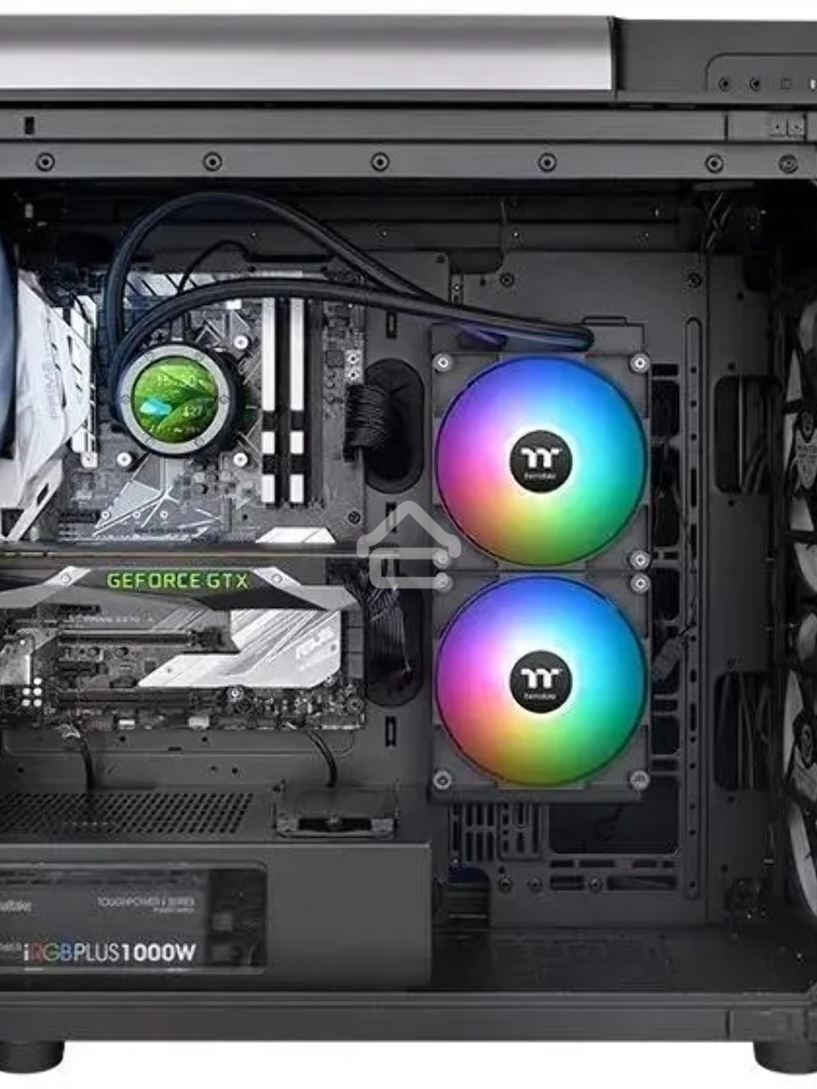 Система водяного охлаждения Thermaltake TH280 V2 Ultra ARGB Soc-AM5/AM4/1151/1200/1700 черный 4-pin 34.7dB Al+Cu LCD Ret (CL-W385-PL14SW-A)