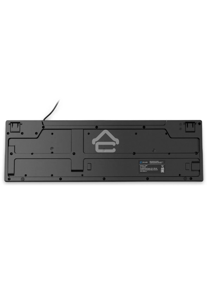 Клавиатура Oklick 125M проводная, USB, черный