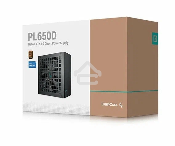 Блок питания Deepcool/GamerStorm PL650D, 650Вт, 80 PLUS Bronze, 120мм, черный