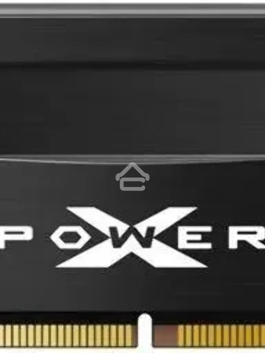 Оперативная память Silicon Power Xpower Zenith, DDR5, 32GB (1x32 GB), 5600 MHz, CL40, DIMM, радиатор, чёрный, ECC