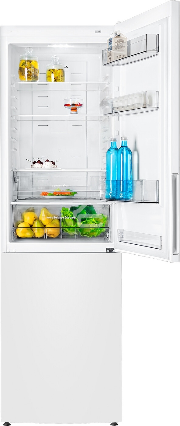 Холодильник Atlant ХМ-4624-101-NL белый двухкамерный 235/94л морозилка снизу, No Frost