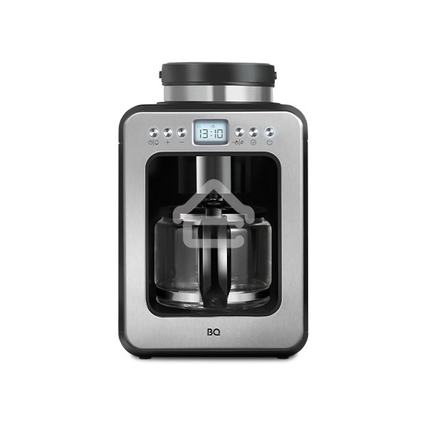 Кофеварка капельная BQ CM7001 серебристый/черный, исп. кофе - молотый/зерновой, 0.6 л, 600 Вт