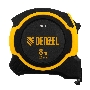 Рулетка 8м х 25мм, двухкомп. корпус, магнитный обрезиненный зацеп Denzel
