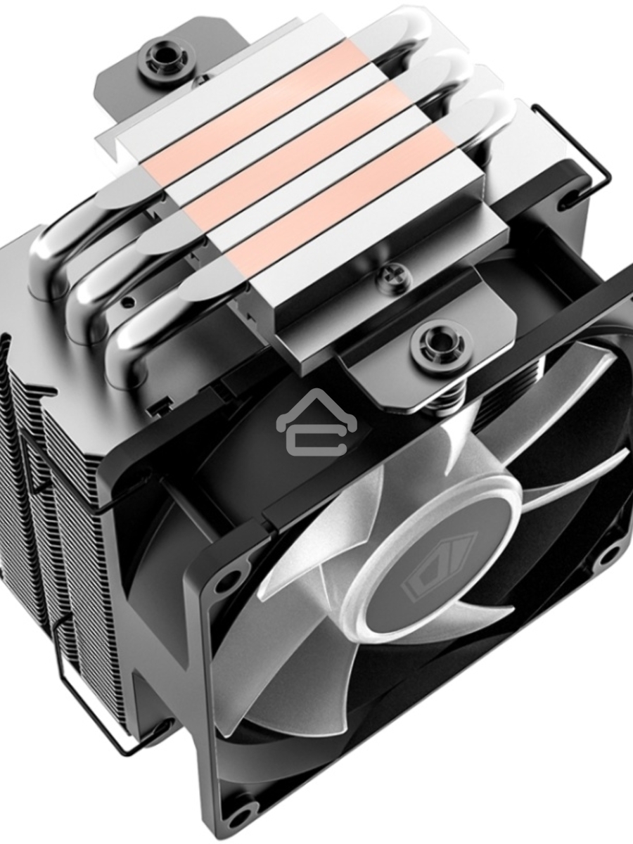Кулер для процессора ID-COOLING SE-903-XT FRGB черный 92мм алюминий+медь 2200rpm 26db 4-pin 130W 123мм