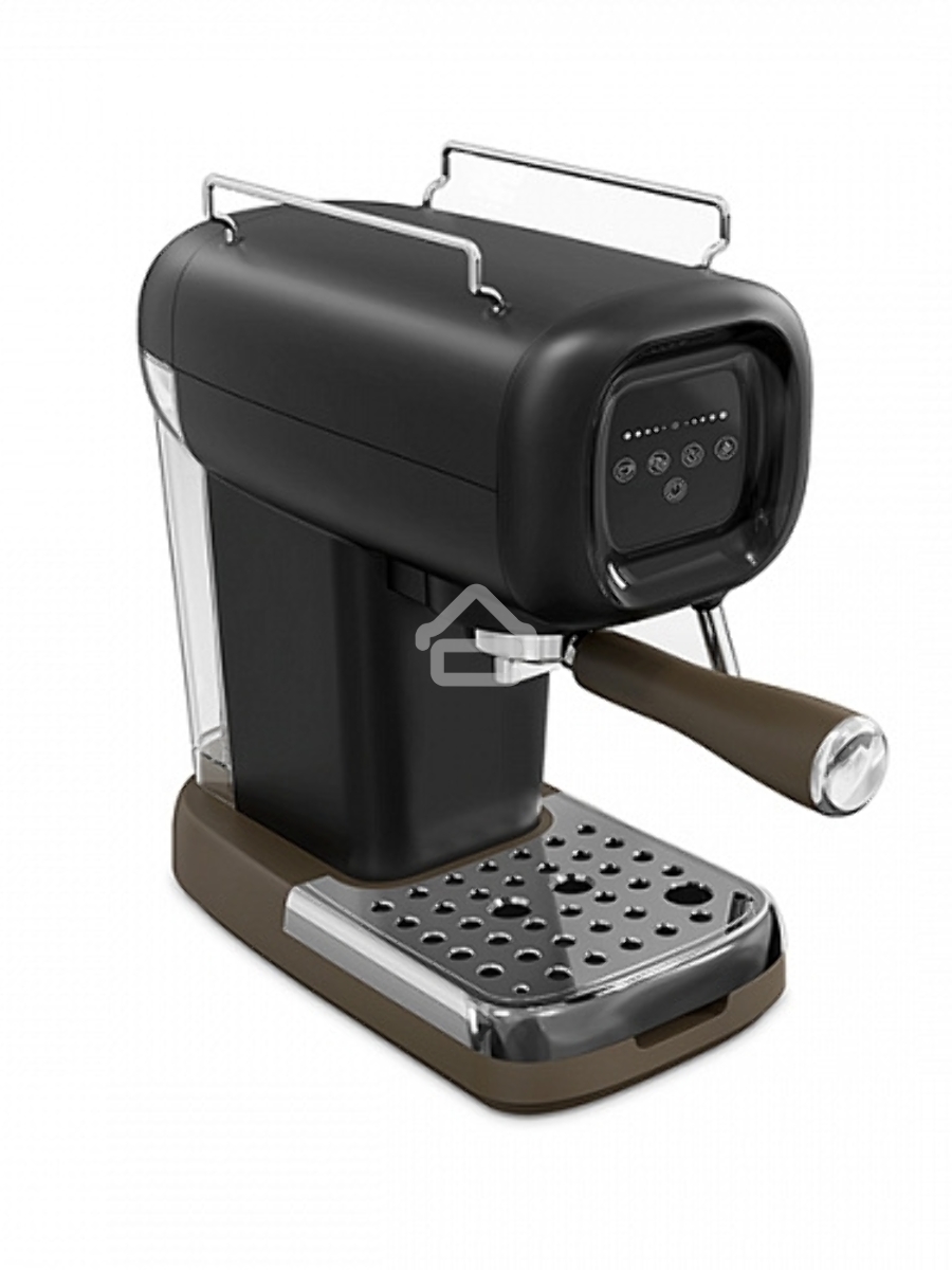 Кофеварка эспрессо BQ CM2005 черный, исп. кофе - молотый, 0.6 л, 1100 Вт, 20 Бар.