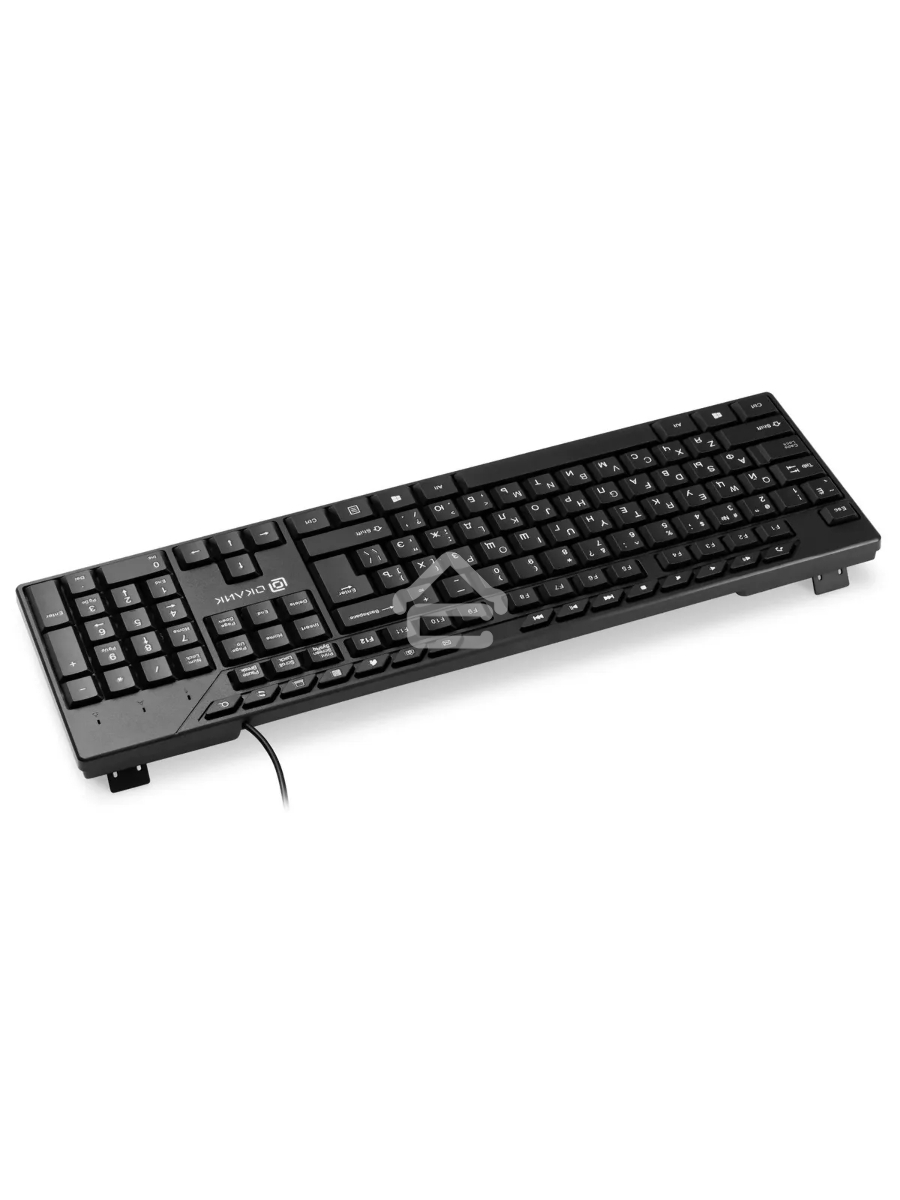 Клавиатура Oklick 125M проводная, USB, черный