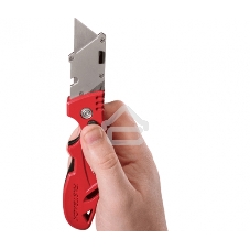 Нож строительный Milwaukee Fastback с отсеком для хранения лезвий (1 шт дисплей 6 шт)