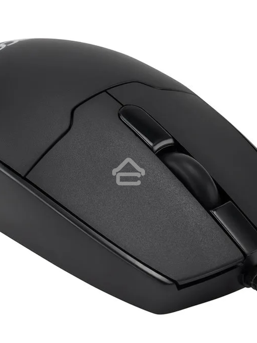 Мышь проводная Acer OMW126 черный, 1200 dpi, USB, кнопки - 3