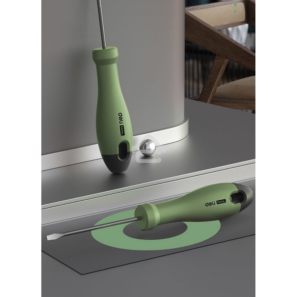 Отвертка шлицевая Home Series Green