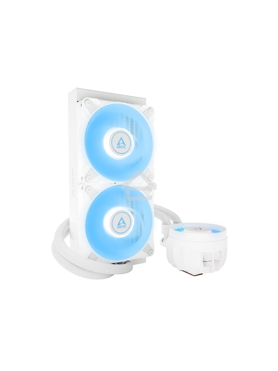 Жидкостная система охлаждения Arctic Liquid Freezer III 240 A-RGB белый, 120 мм, алюминий, 2800 об/мин, 25 дБ, 4 pin, 250 Вт